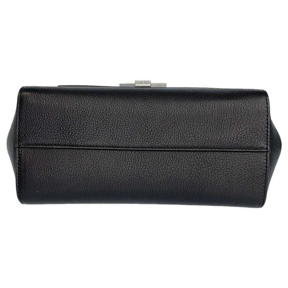 Bottega Veneta leather handbag shoulder handle top black bag - Picture 4 of 12